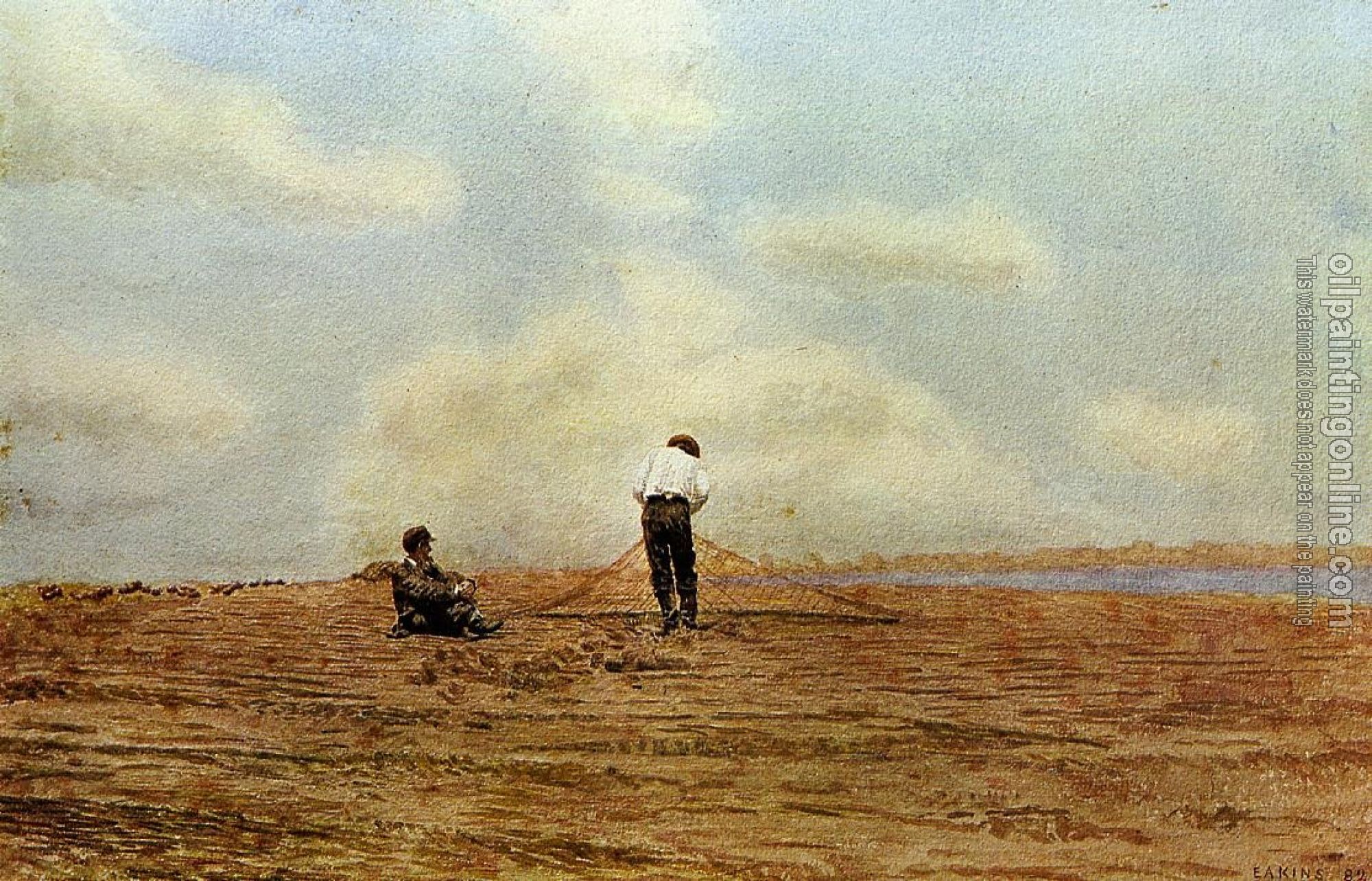 Eakins, Thomas - Mending the Net